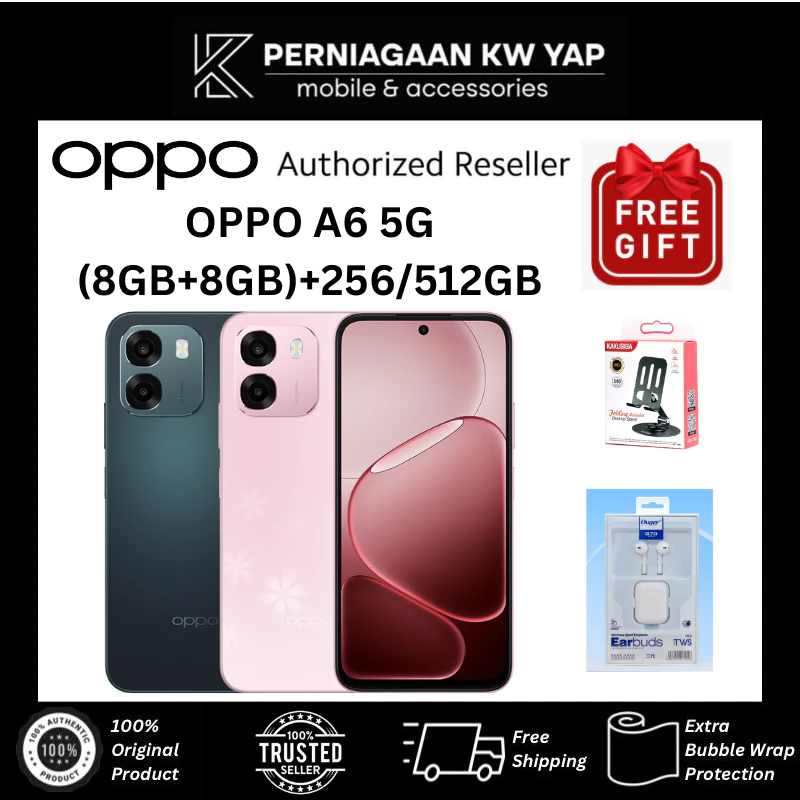 OPPO A6 5G ((8+8)+256/512GB)