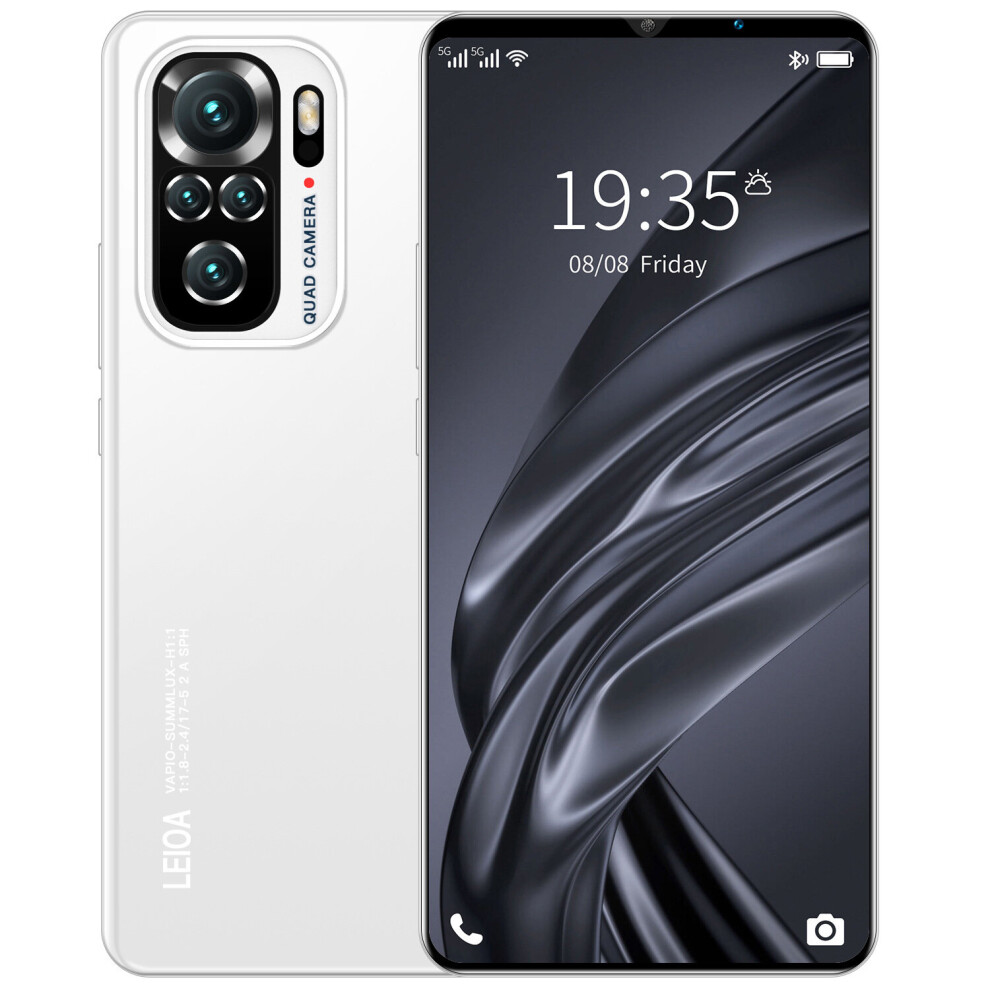 (white) 5.5 inch Note10 pro new smartphone